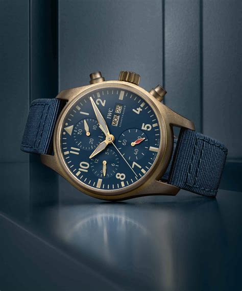 iwc cassa in bronzo|Pilot’s Watch Chronograph 41 .